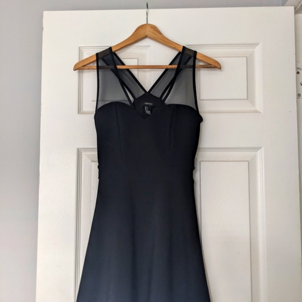 Little Black Dress with mesh